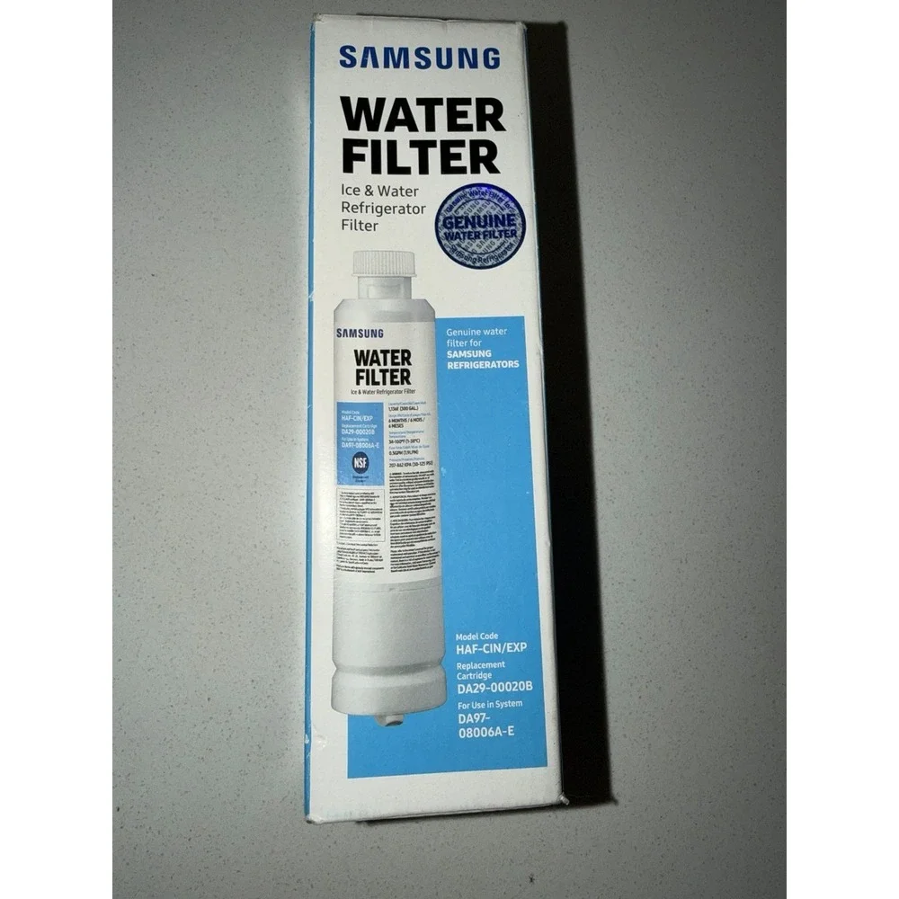 OEM- Samsung DA29-00020B HAF-CIN/EXP Refrigerator Ice & Water Filter Genuine
